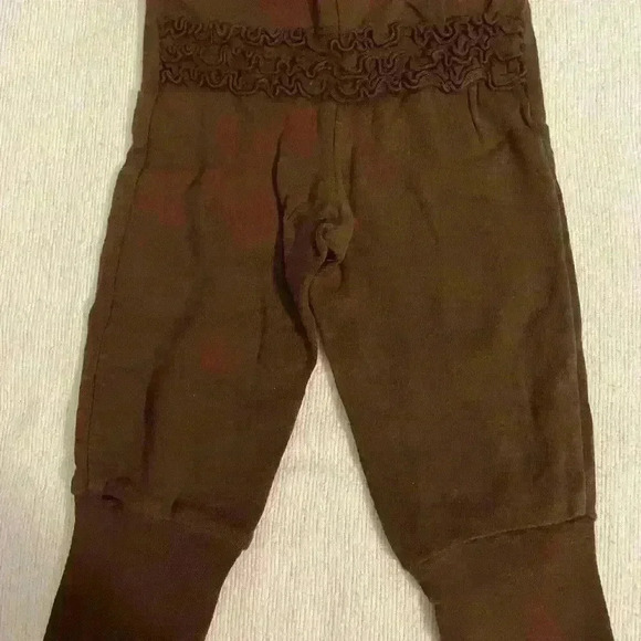 Carter's Pink Cardigan with ruffled button front, w/ Brown pants , 6 months - Picture 5 of 10